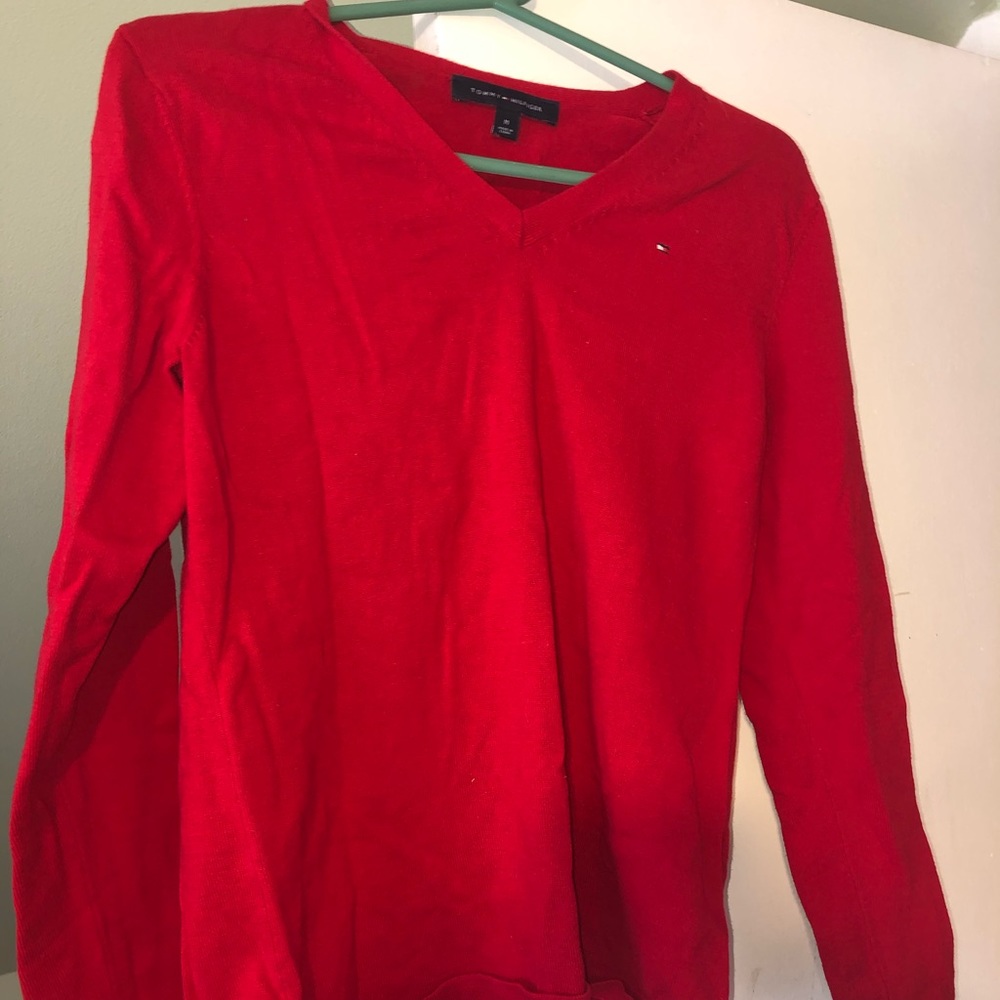 Red V beck Tommy Hilfiger Sweater